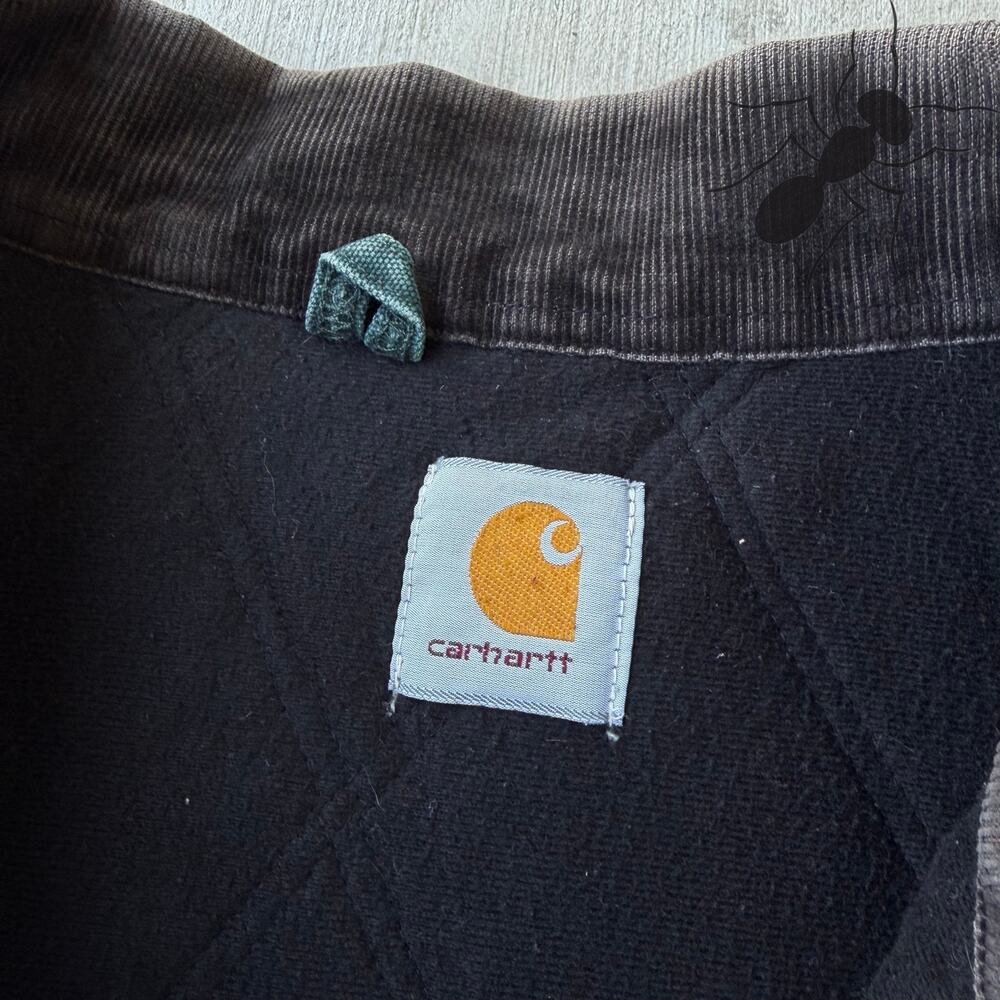 Carhartt HTG green quilted Santa Fe work wear jacket - Picture 4 of 7